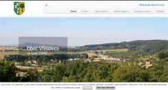 Desktop Screenshot of obecvresovice.cz